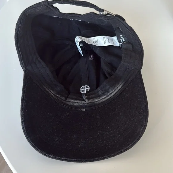 Anine Bing Classic Black Cap - Picture 3 of 5